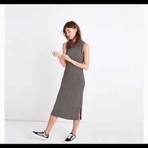 Madewell Mockneck Midi Dress